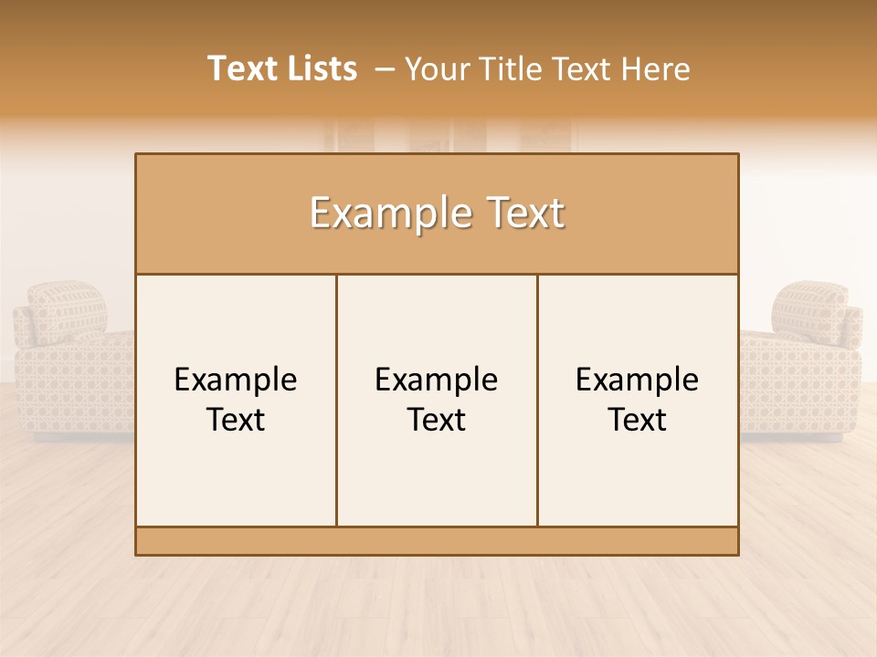 Dining Inside Light PowerPoint Template