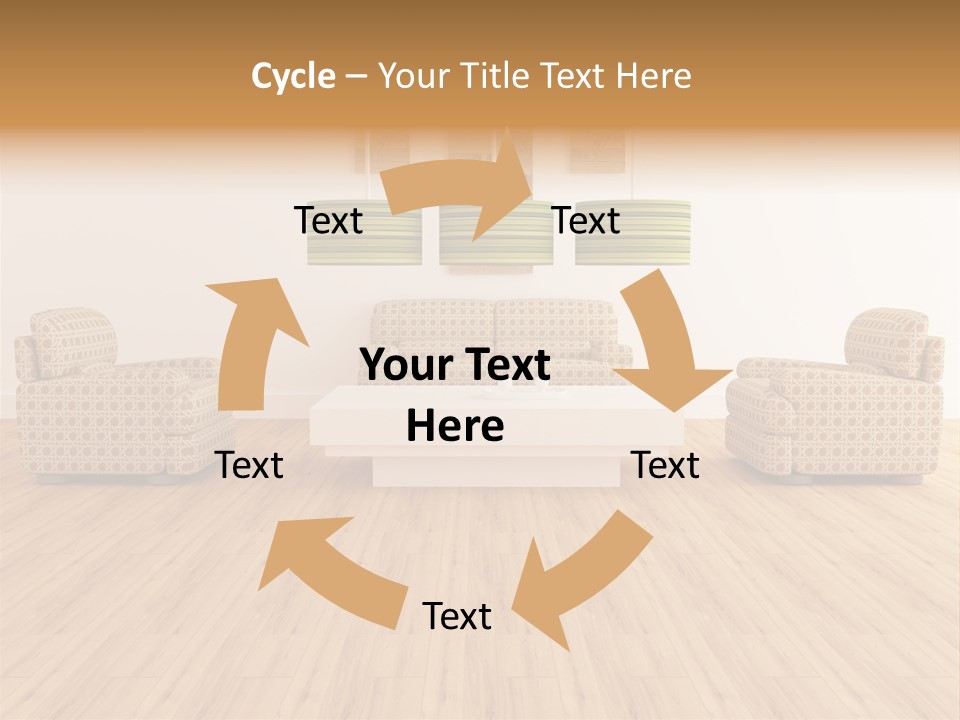 Dining Inside Light PowerPoint Template