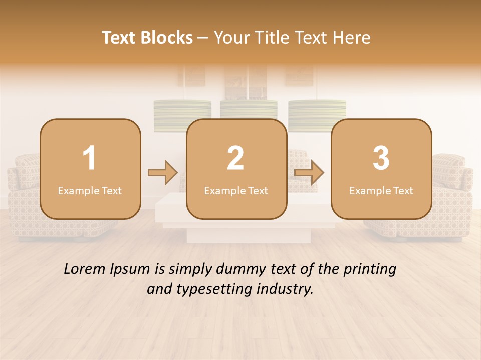 Dining Inside Light PowerPoint Template