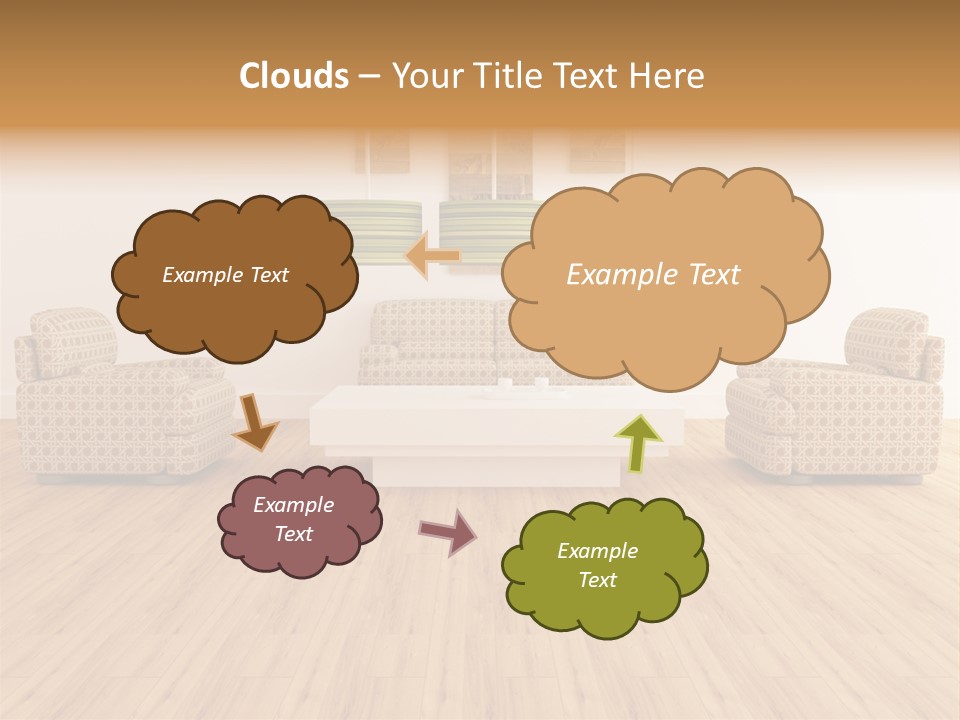 Dining Inside Light PowerPoint Template