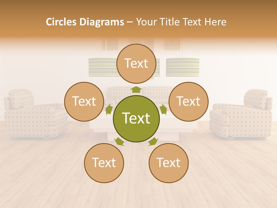 Dining Inside Light PowerPoint Template