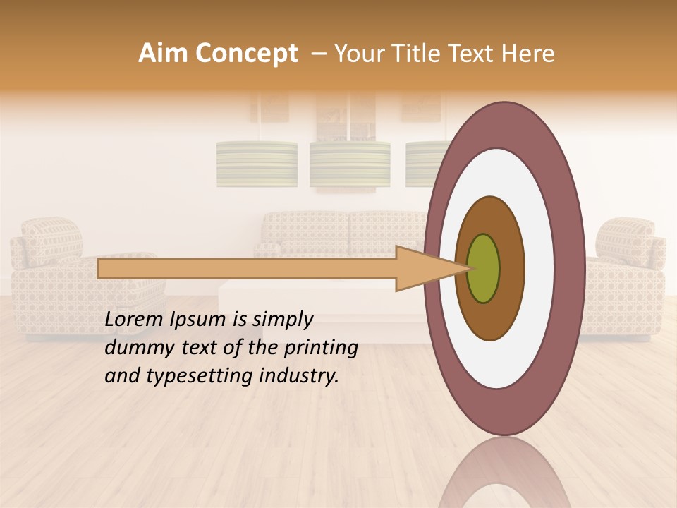 Dining Inside Light PowerPoint Template