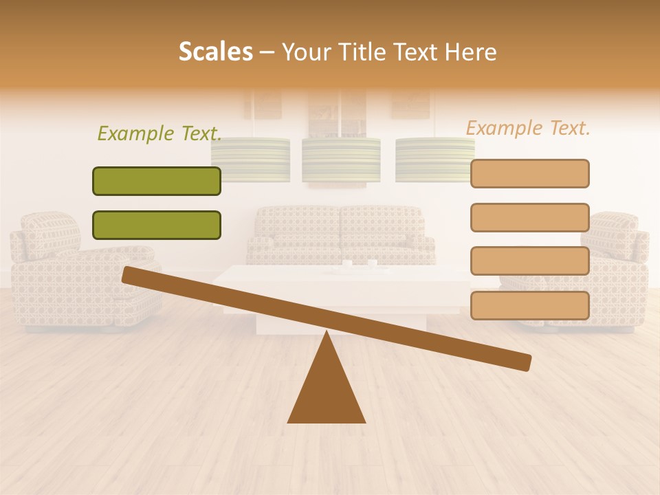 Dining Inside Light PowerPoint Template