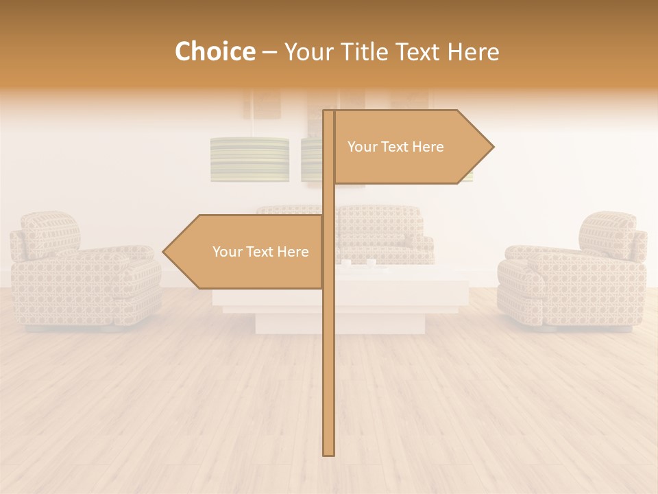 Dining Inside Light PowerPoint Template