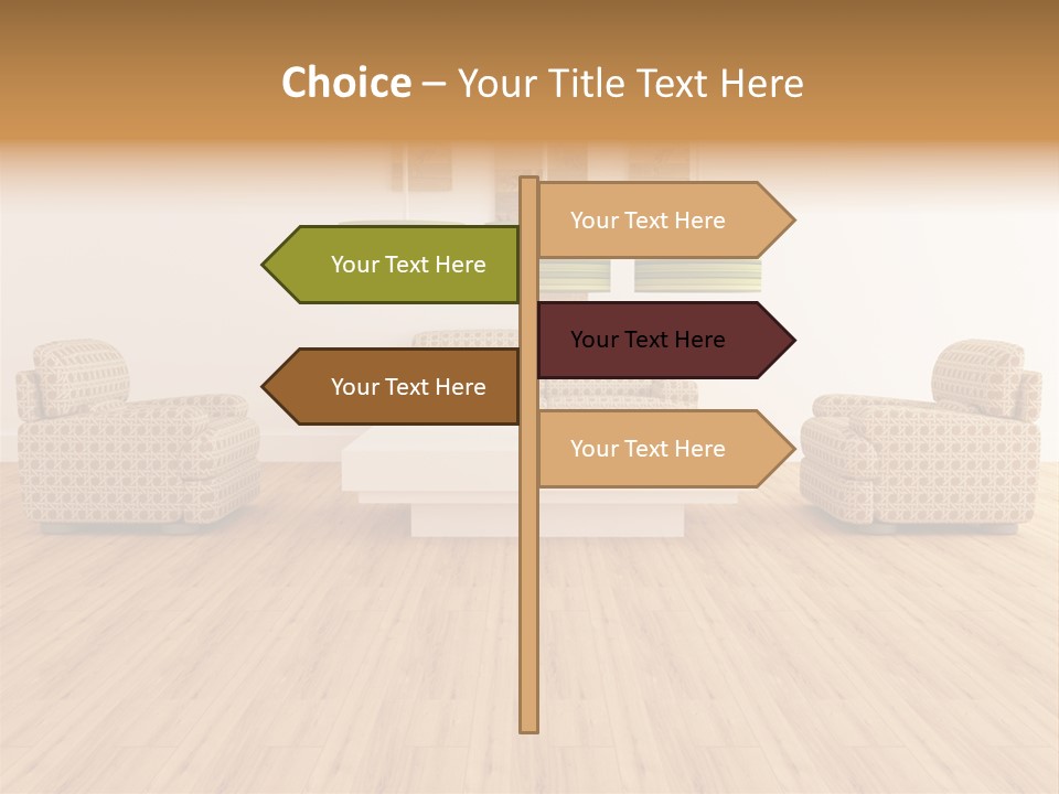 Dining Inside Light PowerPoint Template