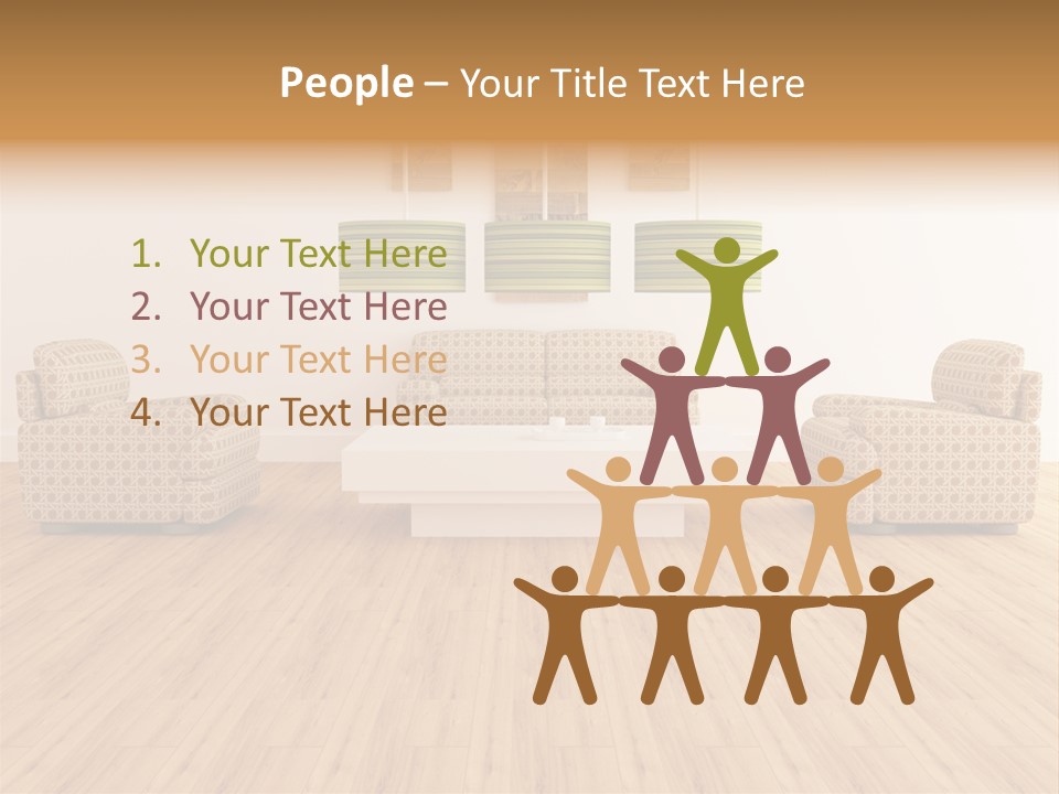 Dining Inside Light PowerPoint Template