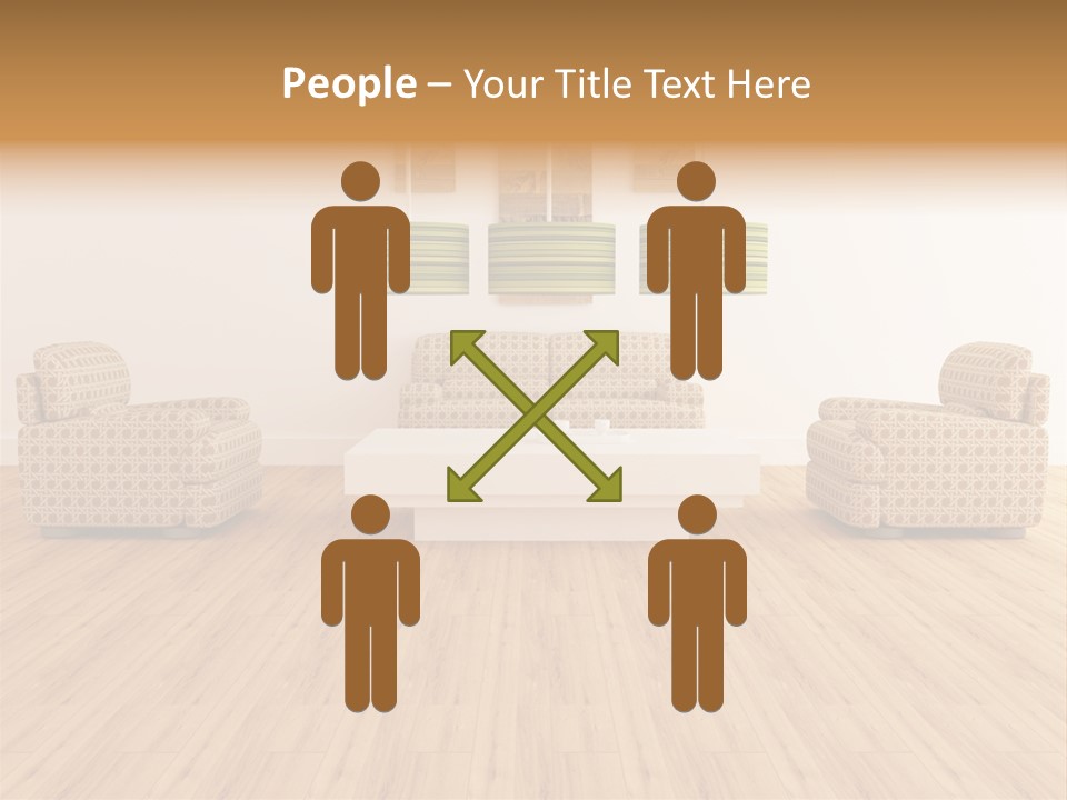 Dining Inside Light PowerPoint Template