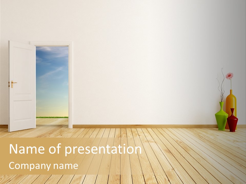 Opening Home Parquet PowerPoint Template