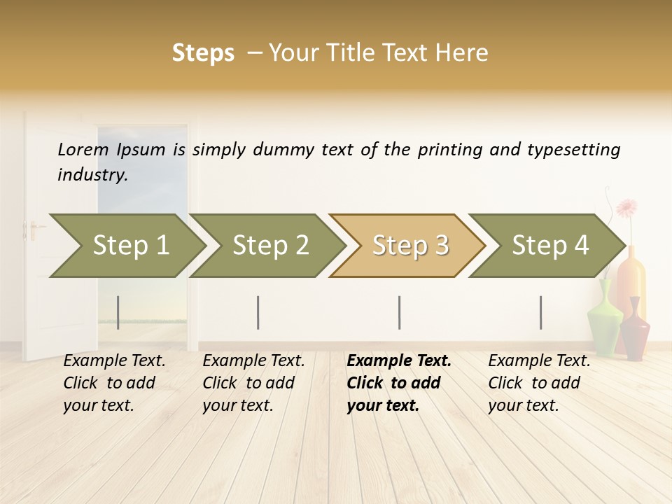 Opening Home Parquet PowerPoint Template