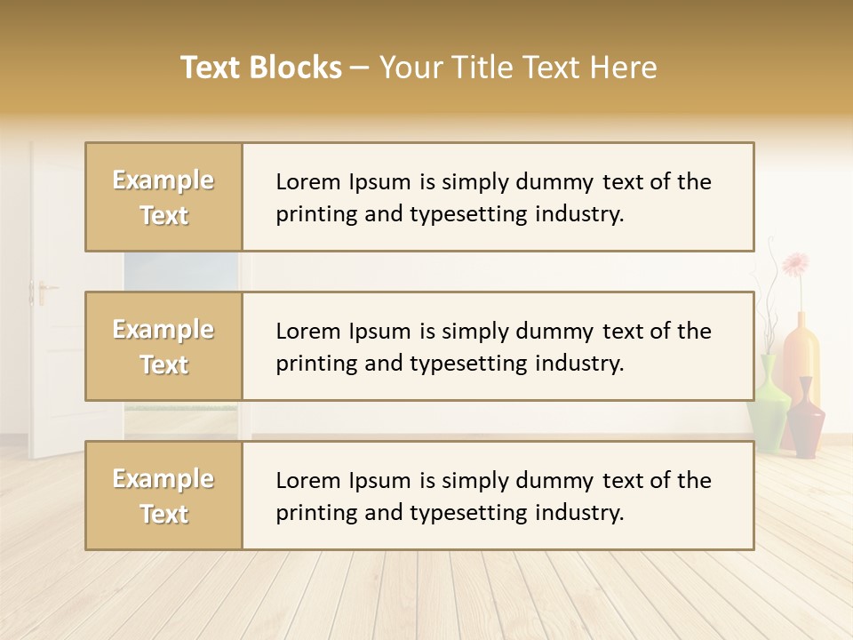 Opening Home Parquet PowerPoint Template