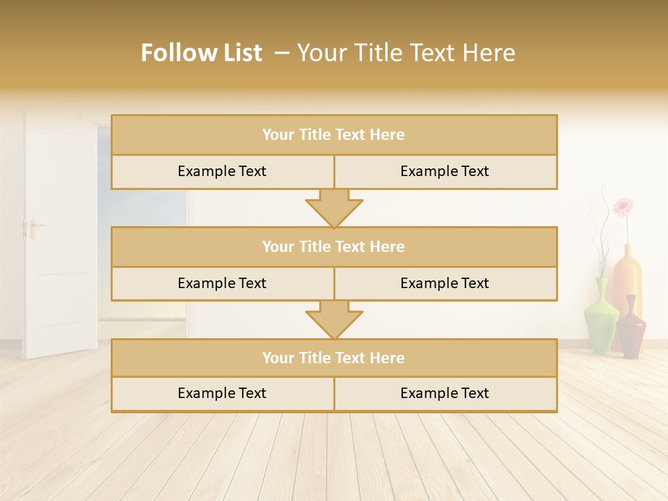 Opening Home Parquet PowerPoint Template