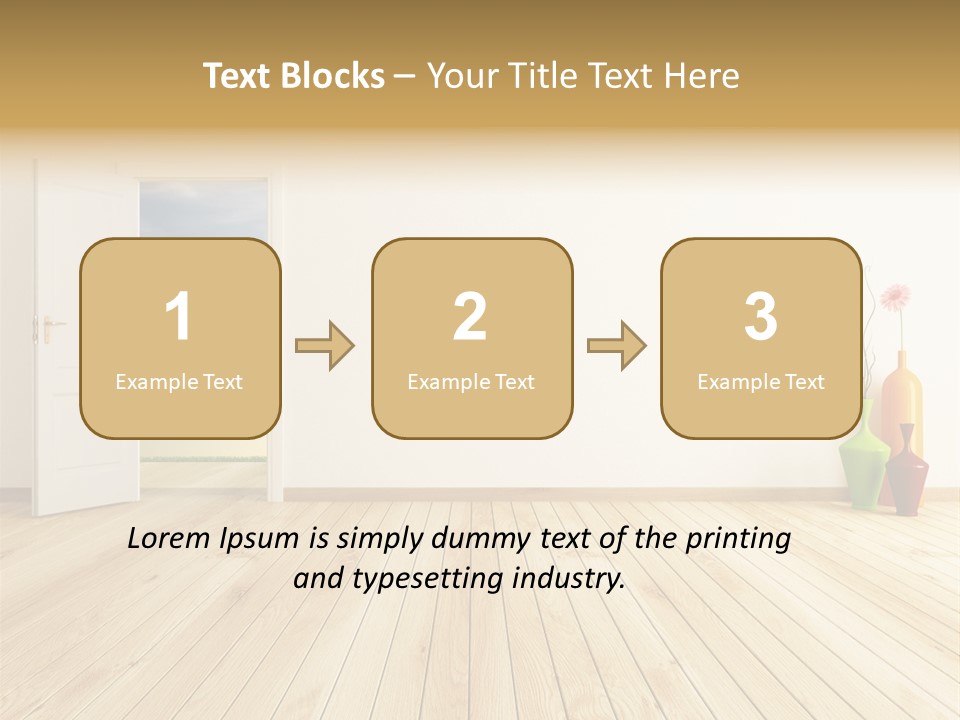 Opening Home Parquet PowerPoint Template