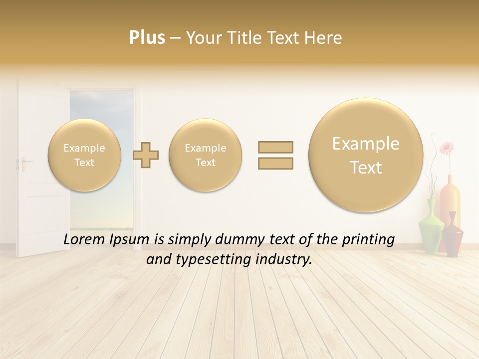 Opening Home Parquet PowerPoint Template