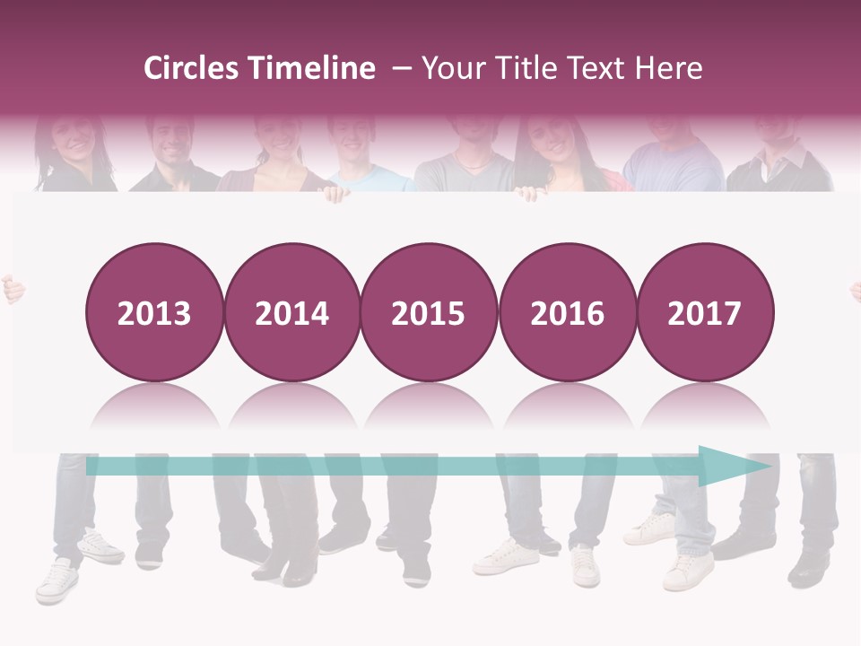 White Board Displaying PowerPoint Template