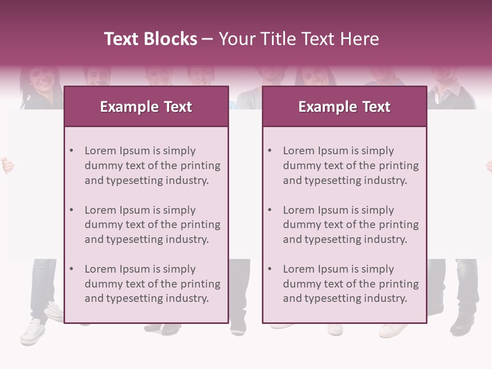 White Board Displaying PowerPoint Template
