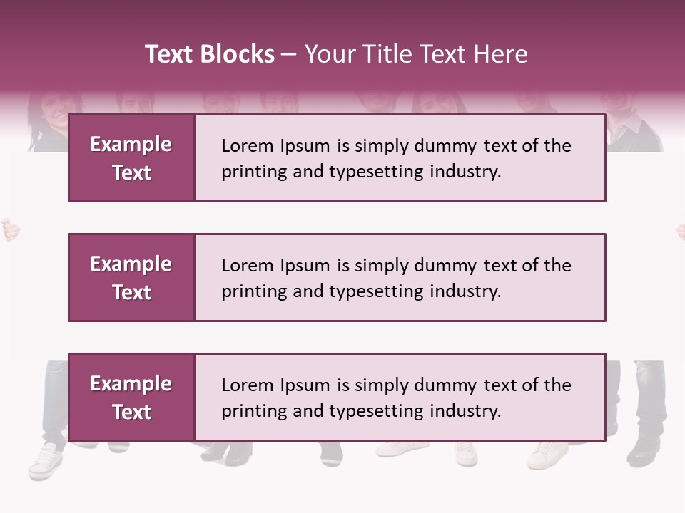 White Board Displaying PowerPoint Template
