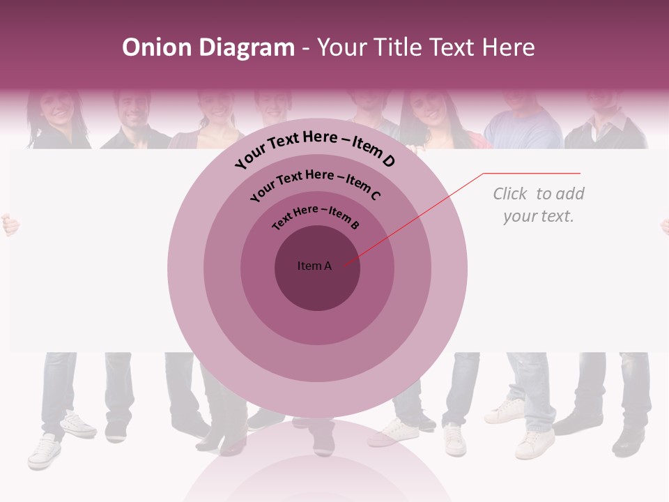 White Board Displaying PowerPoint Template