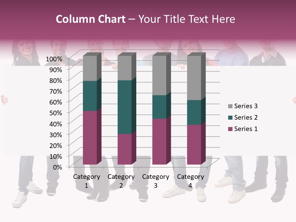 White Board Displaying PowerPoint Template