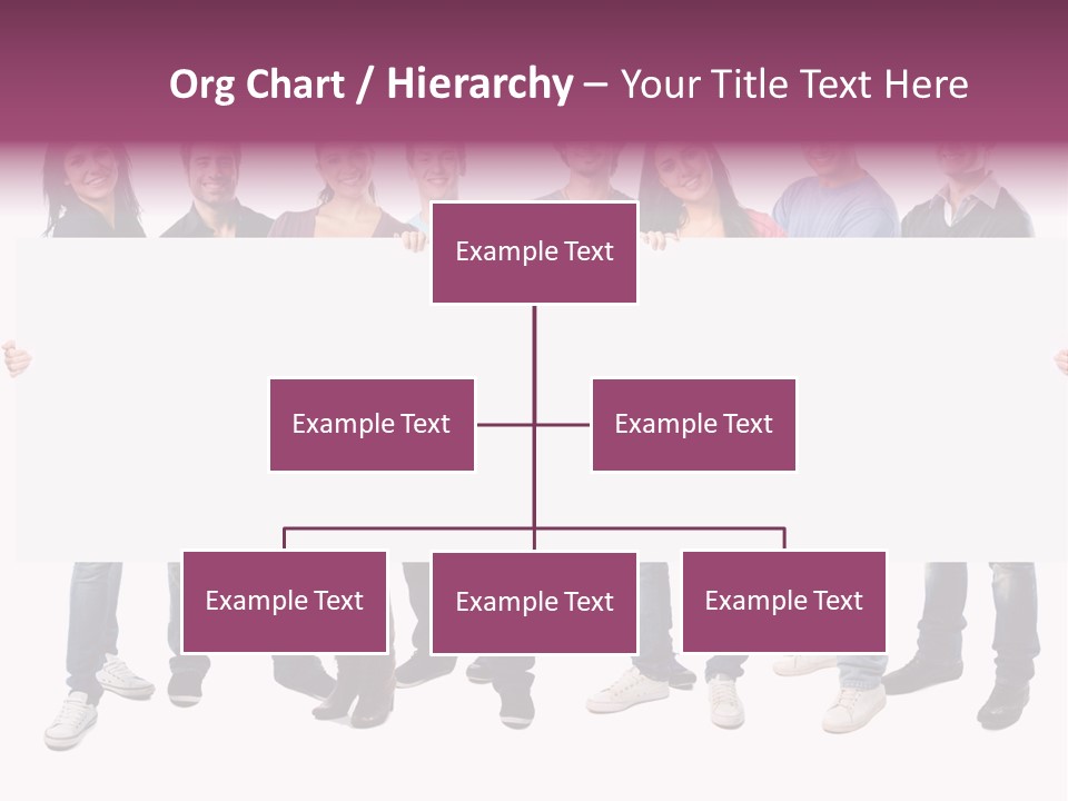 White Board Displaying PowerPoint Template