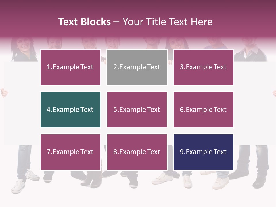 White Board Displaying PowerPoint Template