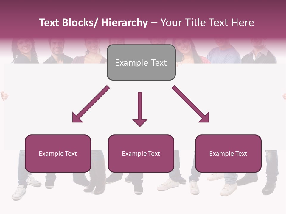 White Board Displaying PowerPoint Template