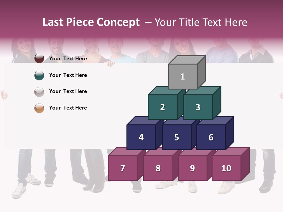 White Board Displaying PowerPoint Template