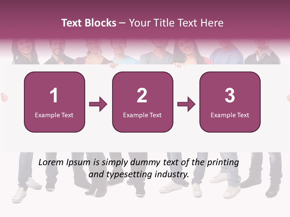 White Board Displaying PowerPoint Template