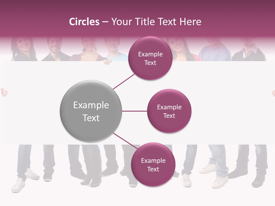 White Board Displaying PowerPoint Template