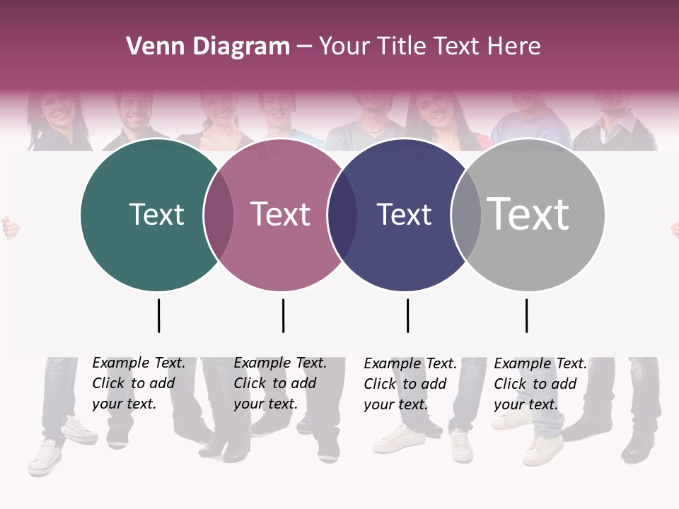 White Board Displaying PowerPoint Template