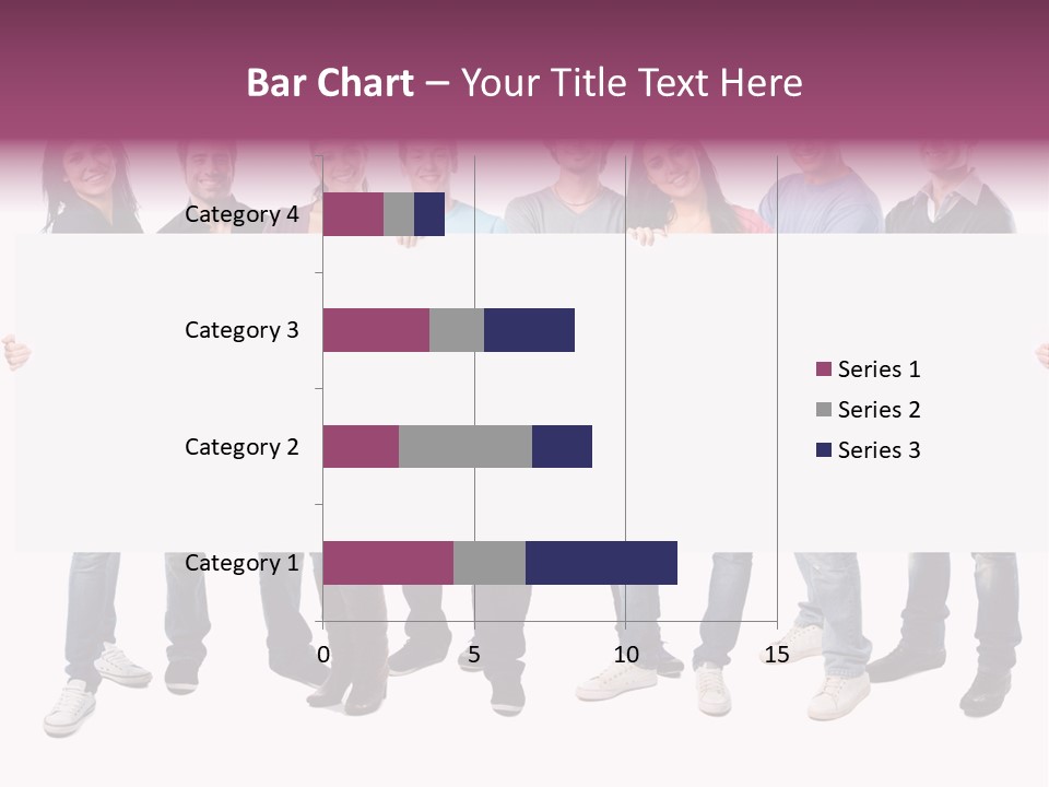 White Board Displaying PowerPoint Template