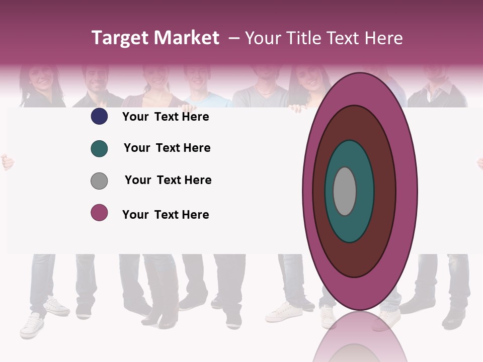 White Board Displaying PowerPoint Template