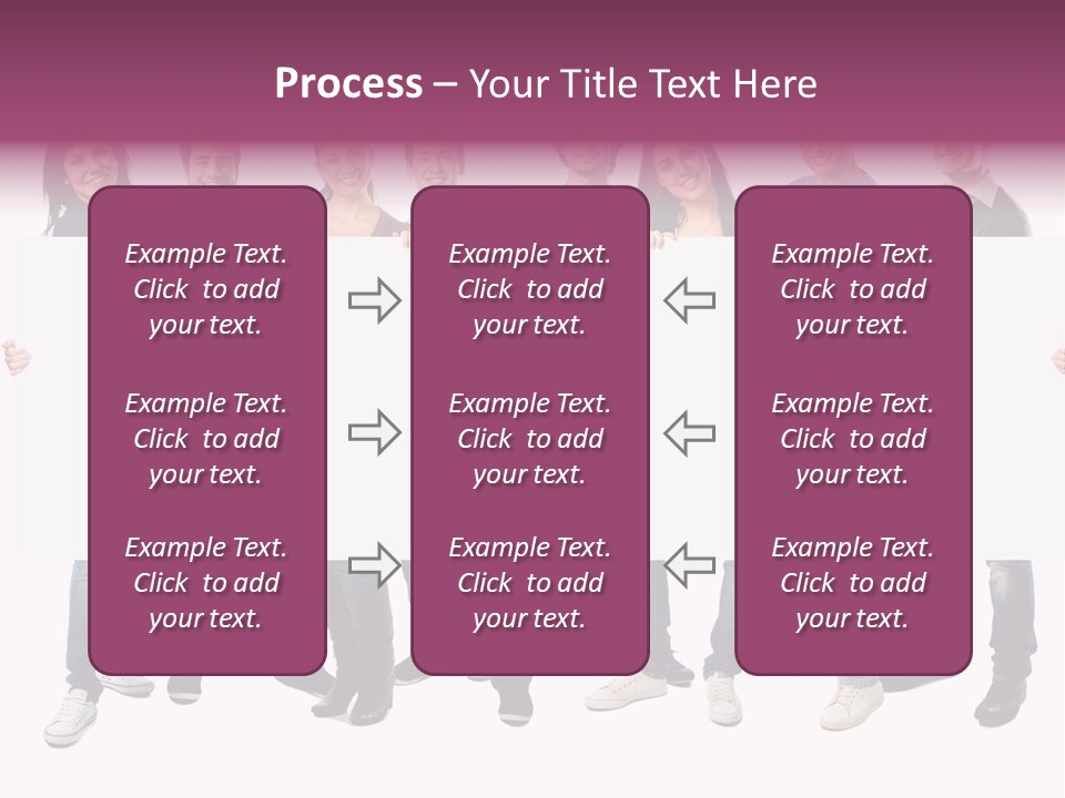 White Board Displaying PowerPoint Template