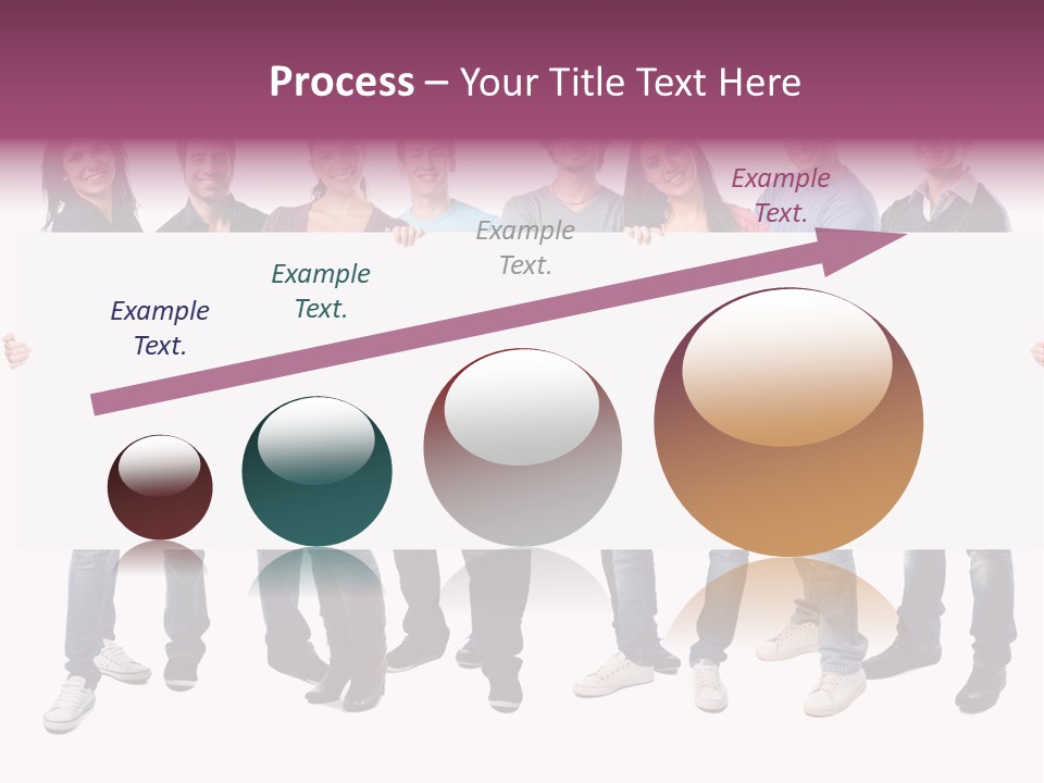 White Board Displaying PowerPoint Template