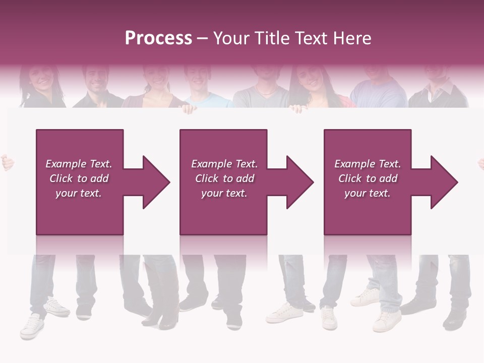 White Board Displaying PowerPoint Template