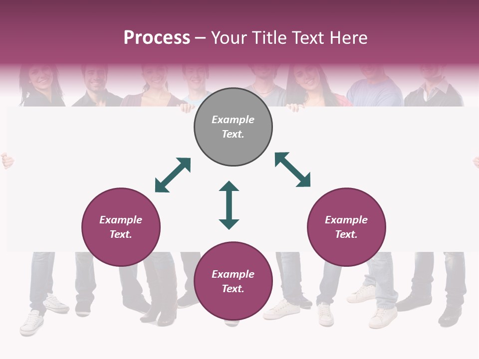 White Board Displaying PowerPoint Template