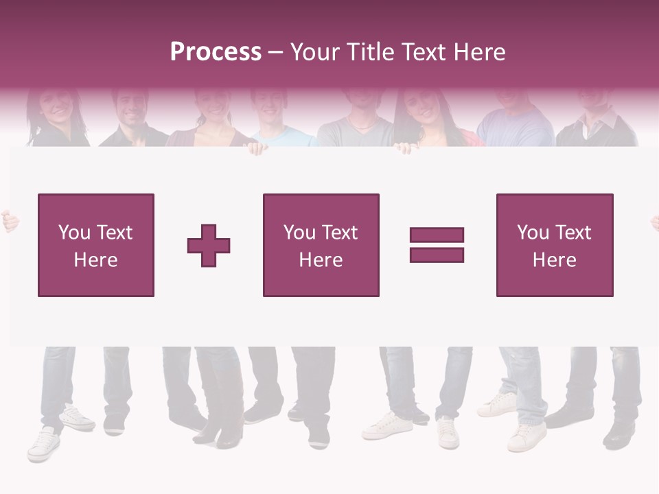 White Board Displaying PowerPoint Template