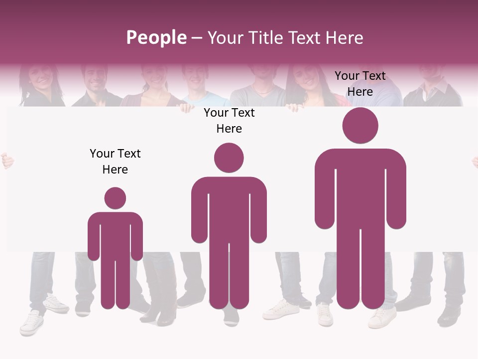 White Board Displaying PowerPoint Template