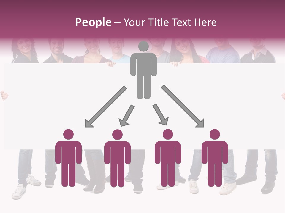 White Board Displaying PowerPoint Template