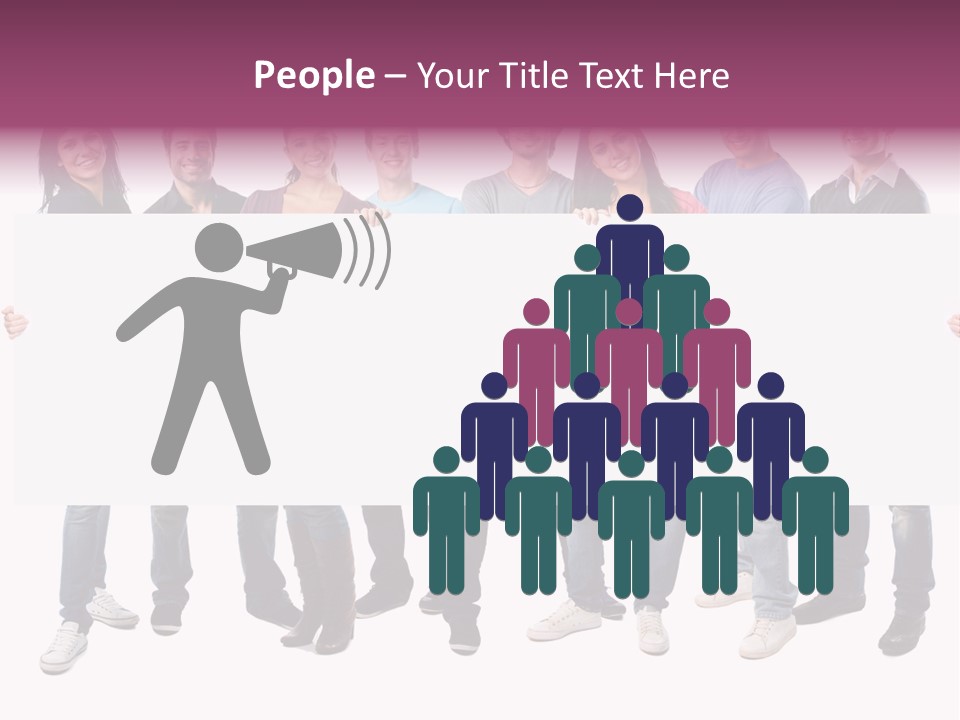 White Board Displaying PowerPoint Template