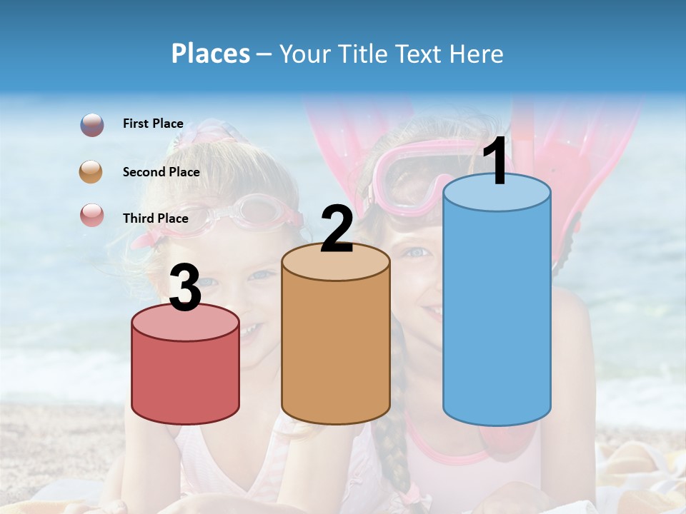 Tube Sport White PowerPoint Template