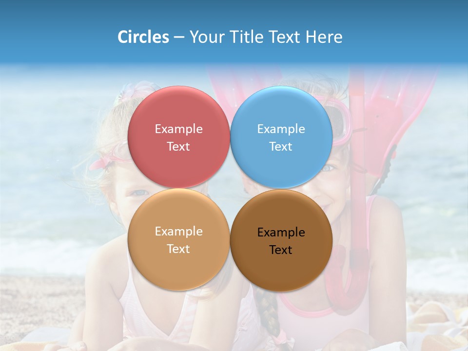 Tube Sport White PowerPoint Template