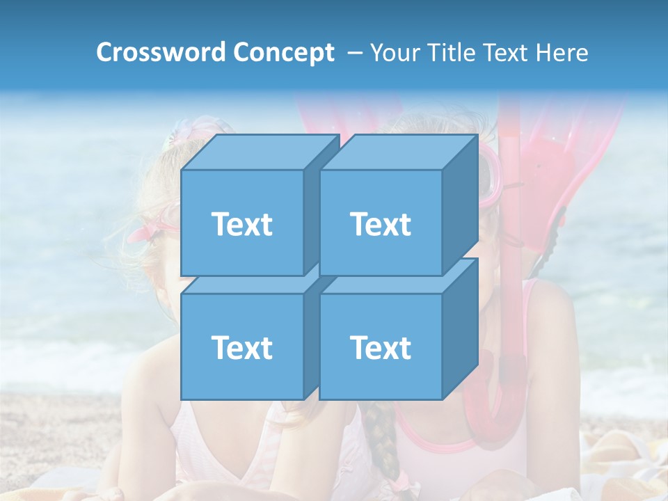 Tube Sport White PowerPoint Template