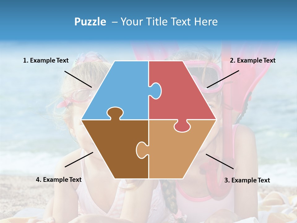 Tube Sport White PowerPoint Template