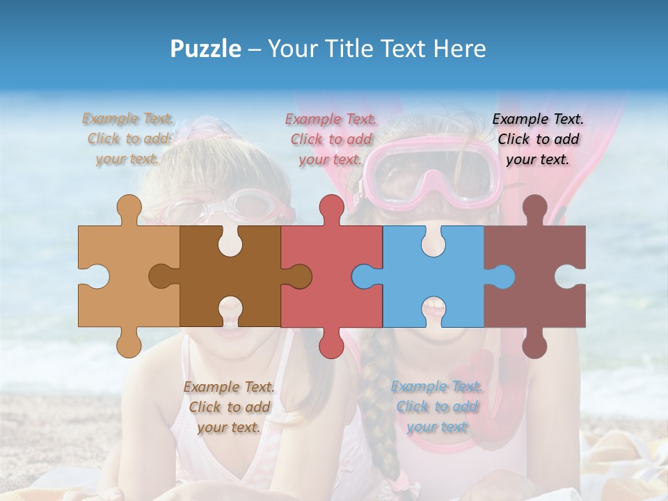 Tube Sport White PowerPoint Template