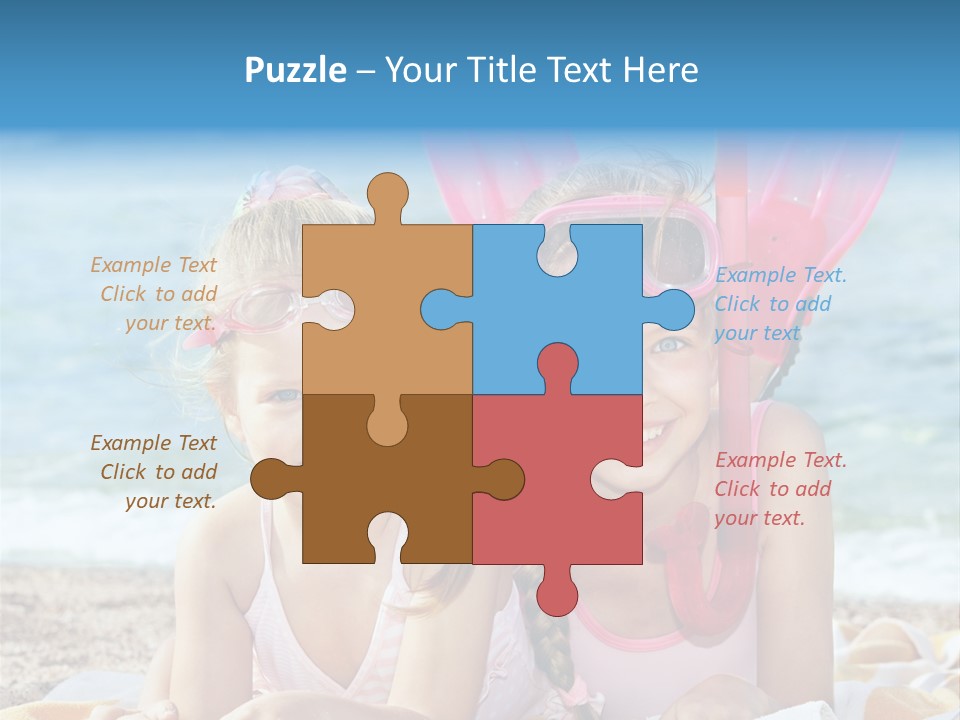 Tube Sport White PowerPoint Template