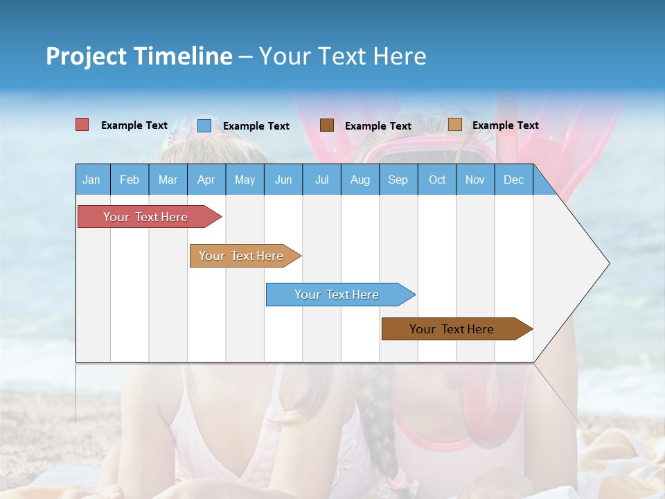 Tube Sport White PowerPoint Template