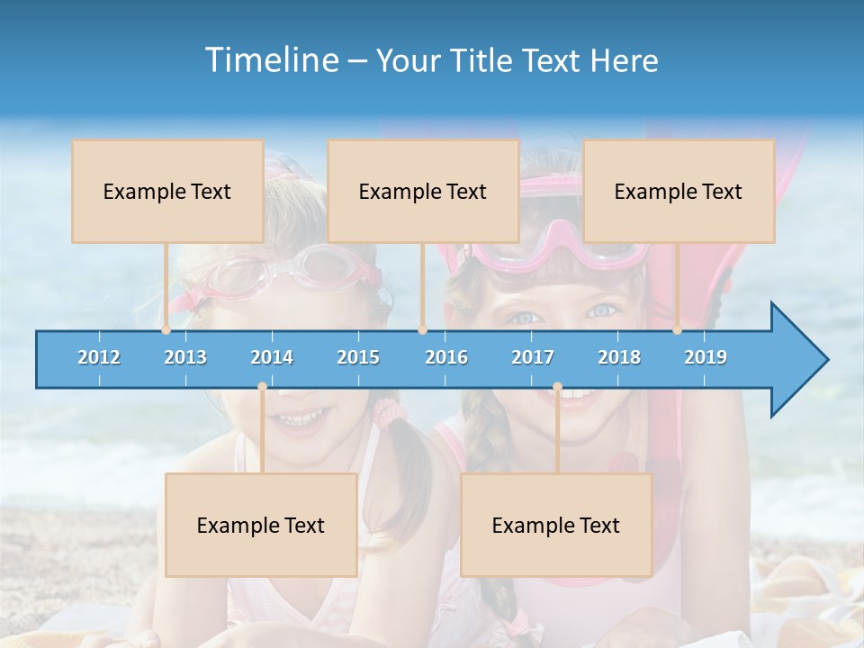 Tube Sport White PowerPoint Template