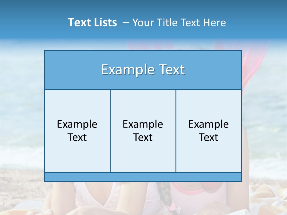 Tube Sport White PowerPoint Template