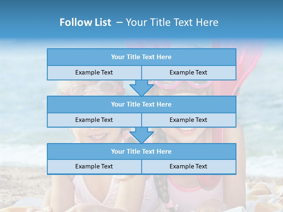 Tube Sport White PowerPoint Template