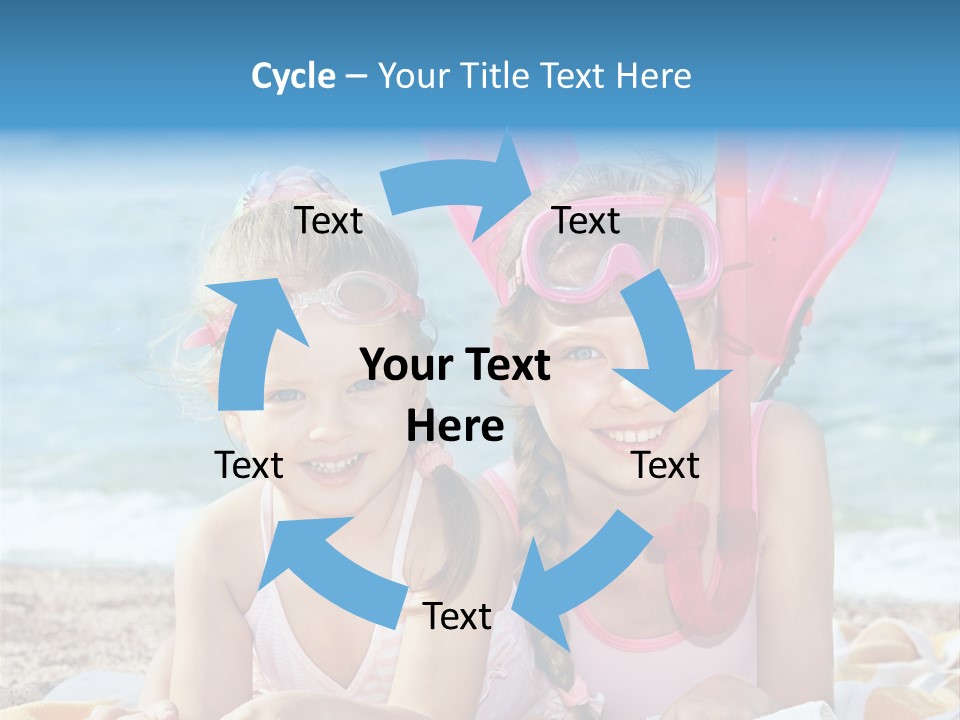 Tube Sport White PowerPoint Template